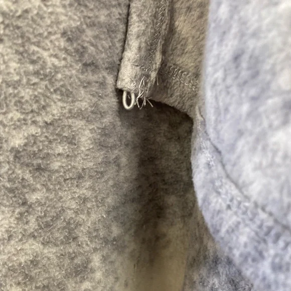 Cuddl duds sweater fleece wear with stretch grey ombre size Medium - Picture 9 of 11